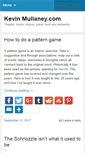 Mobile Screenshot of kevinmullaney.com